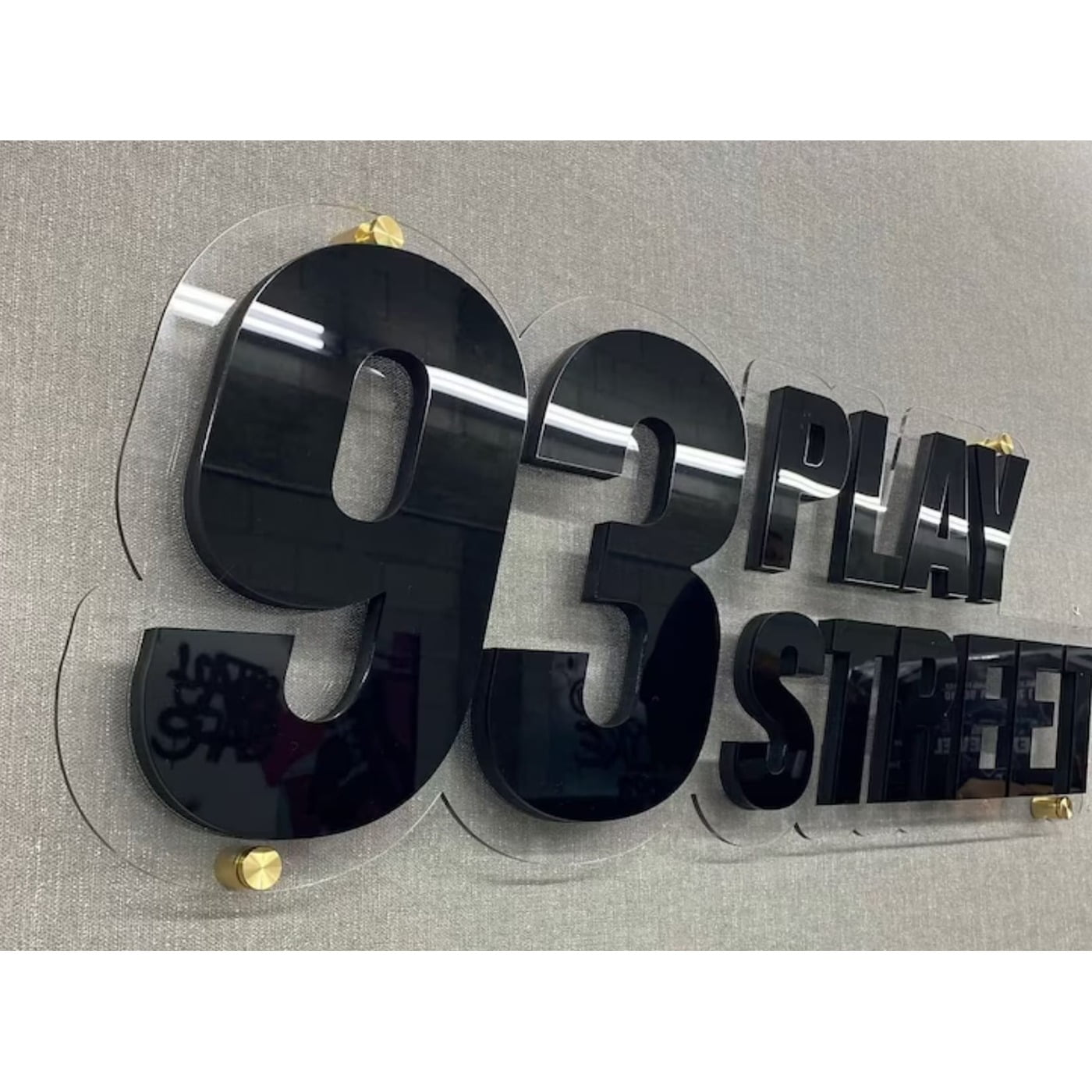 Acrylic Logo Cutting