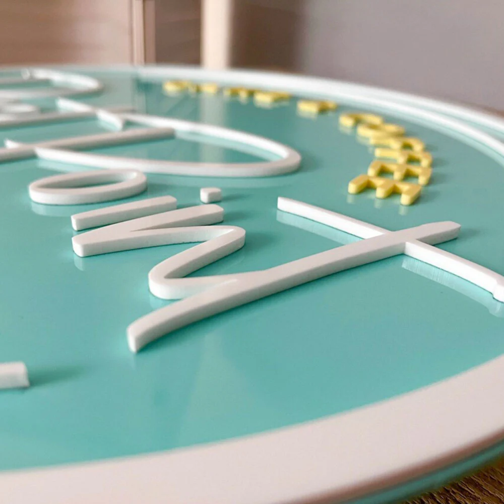 Acrylic Logo Layering (3D)